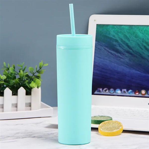 16 Oz. Double-Walled Plastic Cup