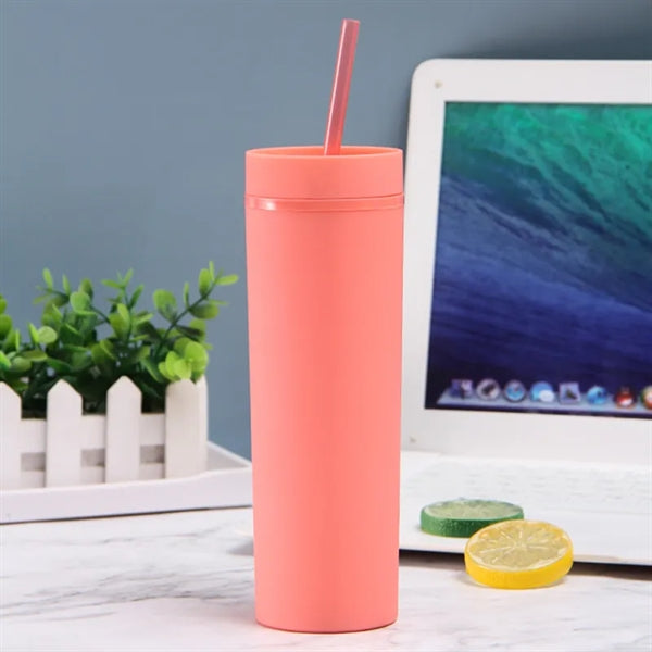 16 Oz. Double-Walled Plastic Cup