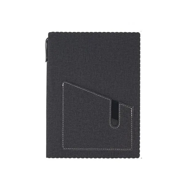 A5 Hardcover Journal Notebook w/ Pen Holder