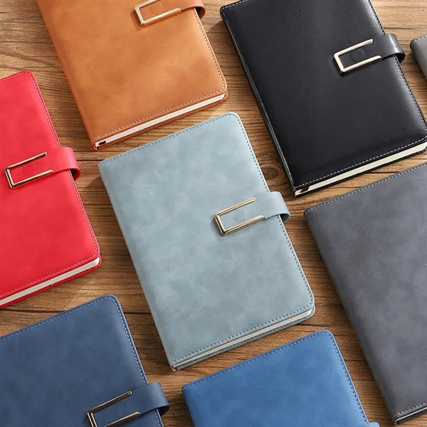 A5 PU Leather Classic Writing Notebook