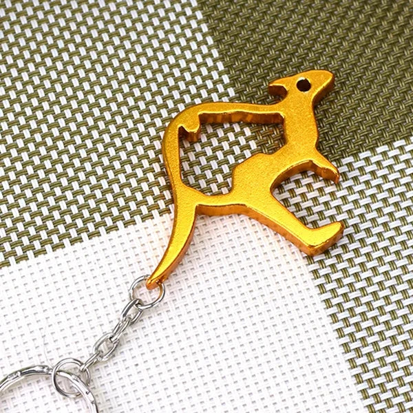 Kangaroo Shape Bottle Opener Keychains