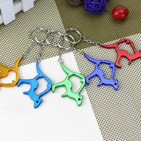 Kangaroo Shape Bottle Opener Keychains