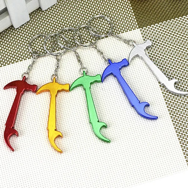 Hammer Shaped Bottle Opener Key Holder