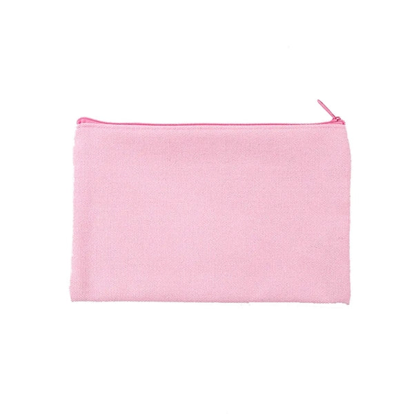 Multipurpose Canvas Zippered Pencil Bag