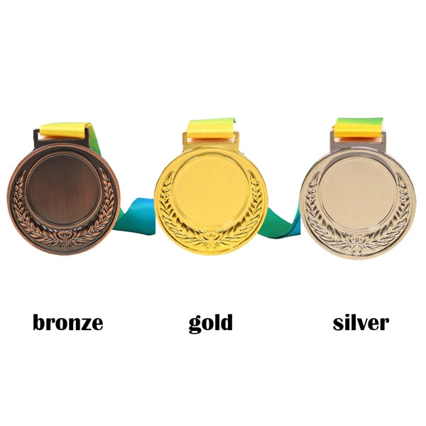 Sports Gold Silver Bronze Award Medal