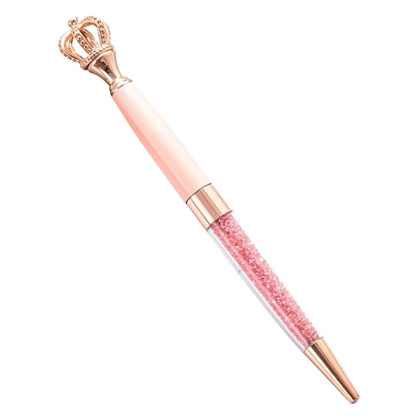 Metal Ballpoint Pen Top with Crown