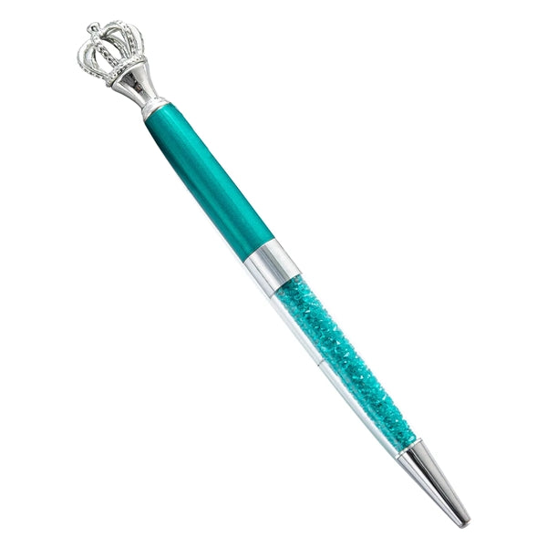Metal Ballpoint Pen Top with Crown