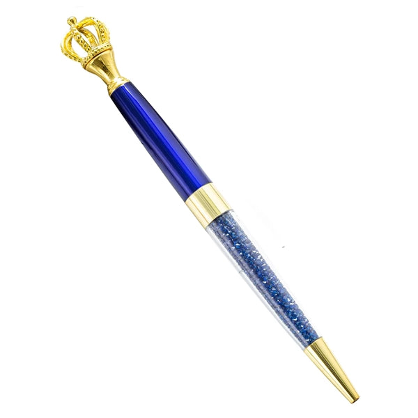 Metal Ballpoint Pen Top with Crown