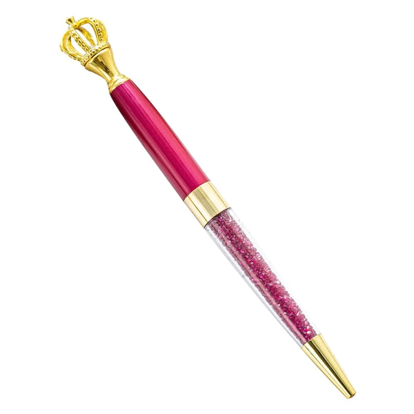 Metal Ballpoint Pen Top with Crown