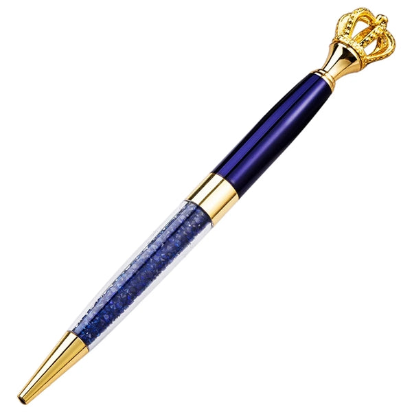 Metal Ballpoint Pen Top with Crown