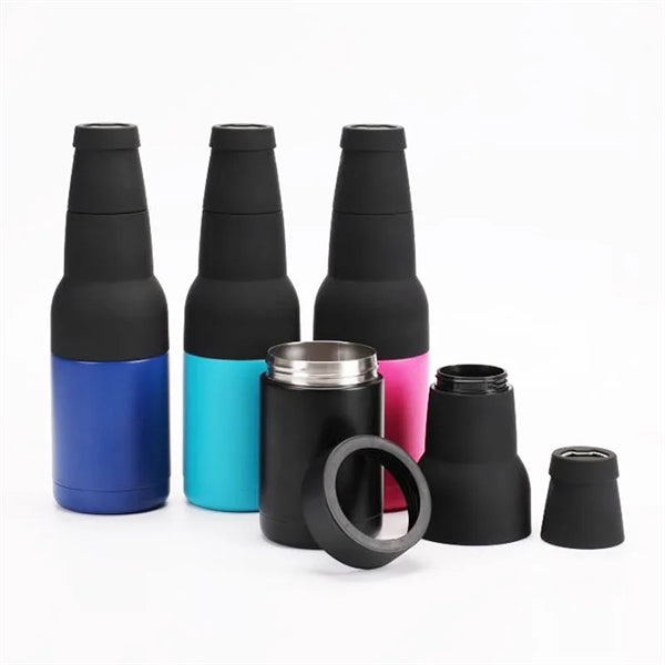 3-in-1 12oz Can & Beer Bottle Insulator