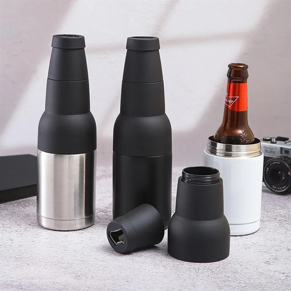 3-in-1 12oz Can & Beer Bottle Insulator