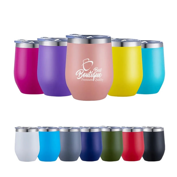 Bulk Egg Shaped Insulated Stainless Steel Vacuum Wine Cup