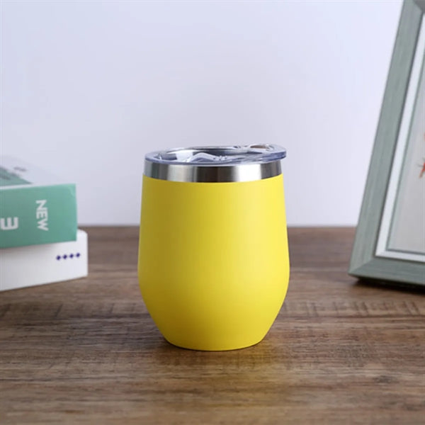 Bulk Egg Shaped Insulated Stainless Steel Vacuum Wine Cup