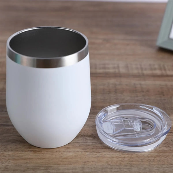 Bulk Egg Shaped Insulated Stainless Steel Vacuum Wine Cup