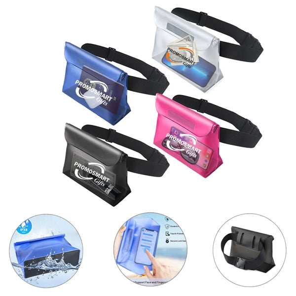 Waterproof Phone Pouch With Waist Strap