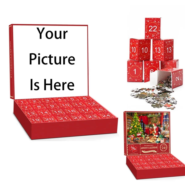 Countdown Calendar Puzzle Gift Box