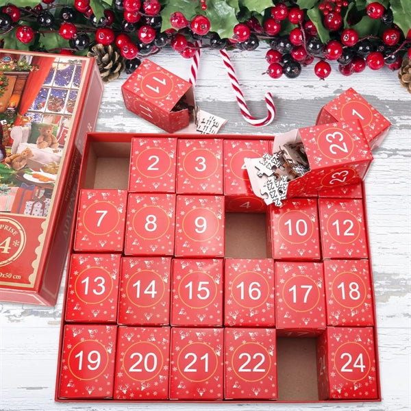 Countdown Calendar Puzzle Gift Box
