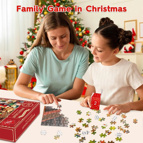 Countdown Calendar Puzzle Gift Box