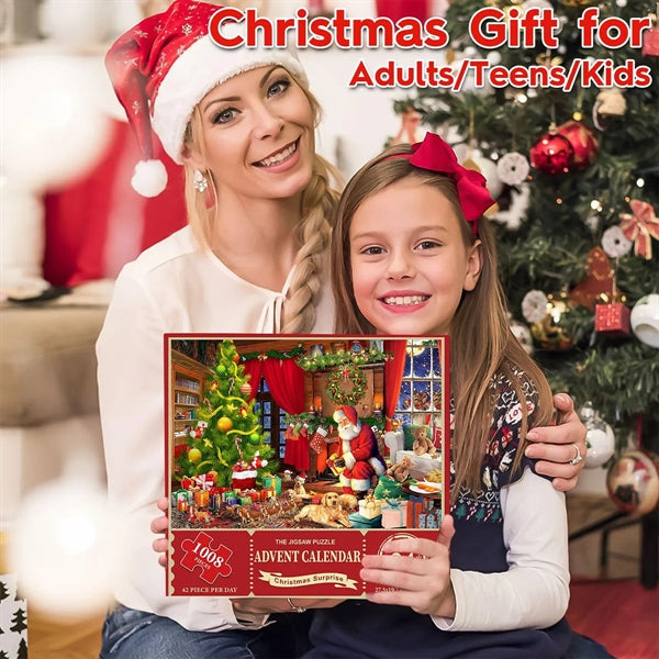 Countdown Calendar Puzzle Gift Box