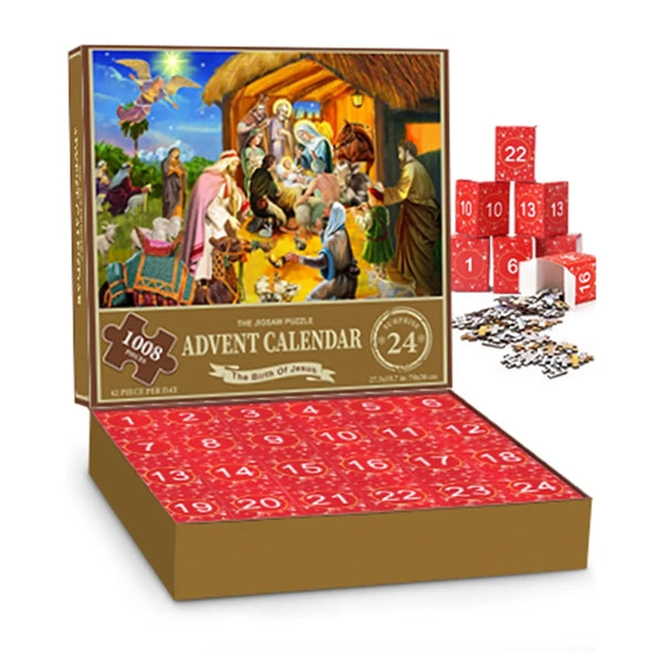 Countdown Calendar Puzzle Gift Box