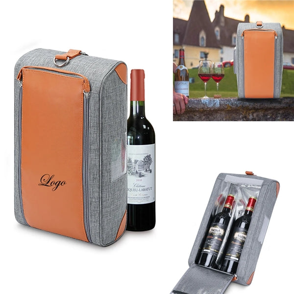 Two Bottle Wine Bag