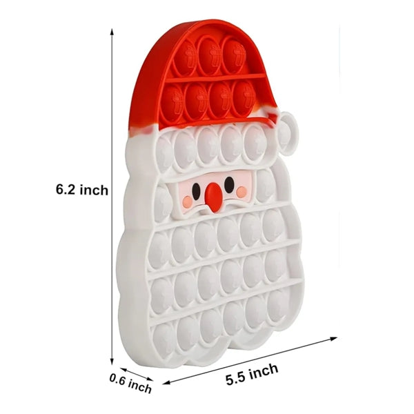 Santa Pop Bubbles Fidget Toy
