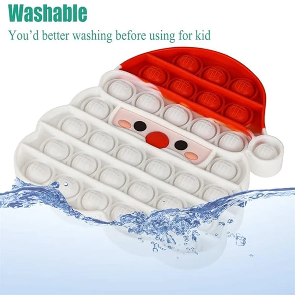 Santa Pop Bubbles Fidget Toy