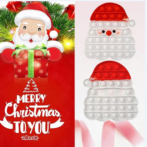 Santa Pop Bubbles Fidget Toy