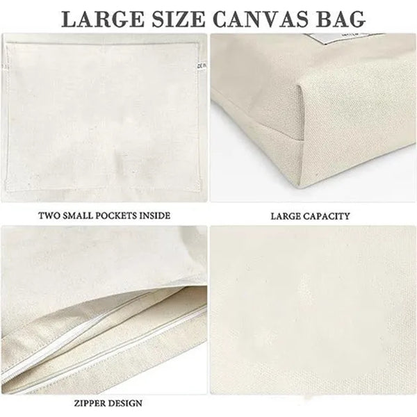 Large Canvas Shoulder Bag