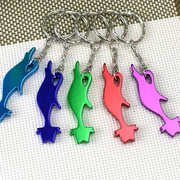 Cat Shape Bottle Opener Keychains