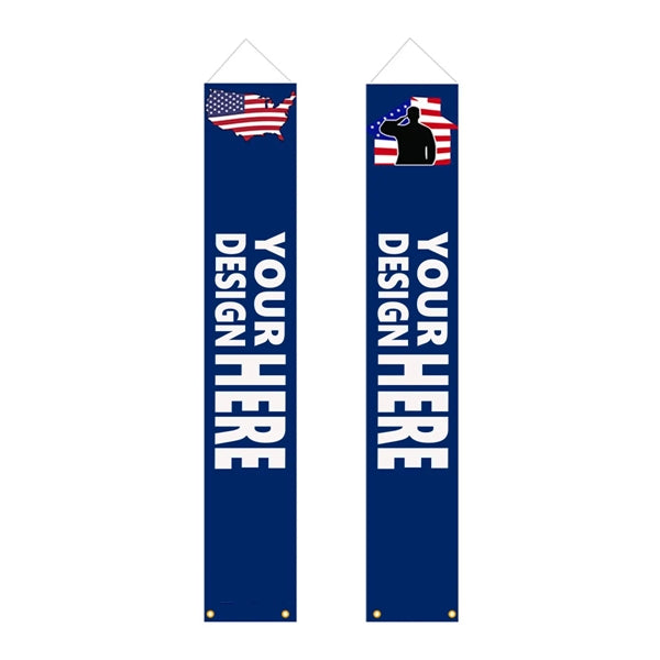 2 pcs Fall Porch Banner