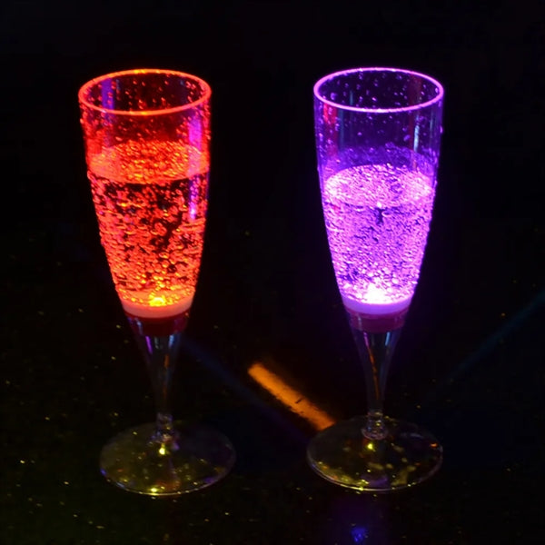 Plastic Lighted Cocktail Glass