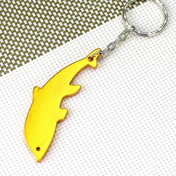 Dolphin Shape Bottle Opener Keychains
