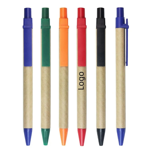 New Design Advertising Craft Paper Ballpoint Pen