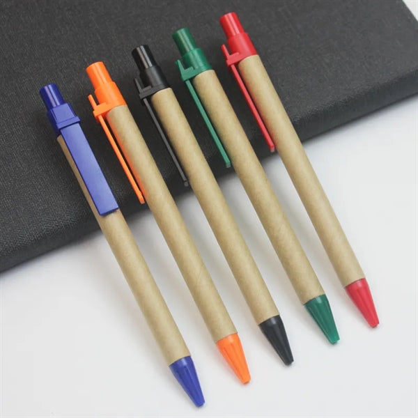 New Design Advertising Craft Paper Ballpoint Pen