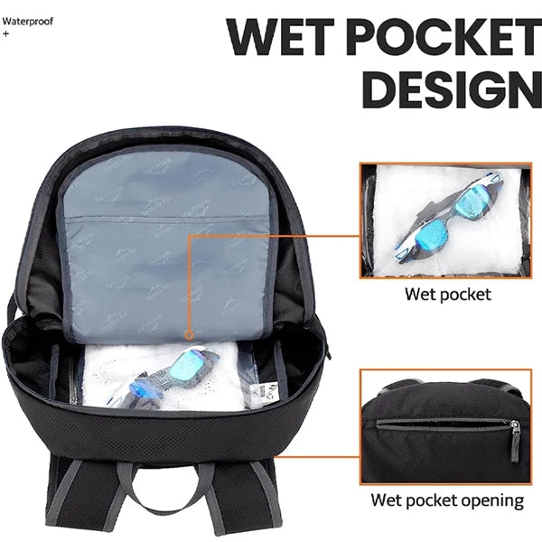 Lightweight Packable Hiking Backpack