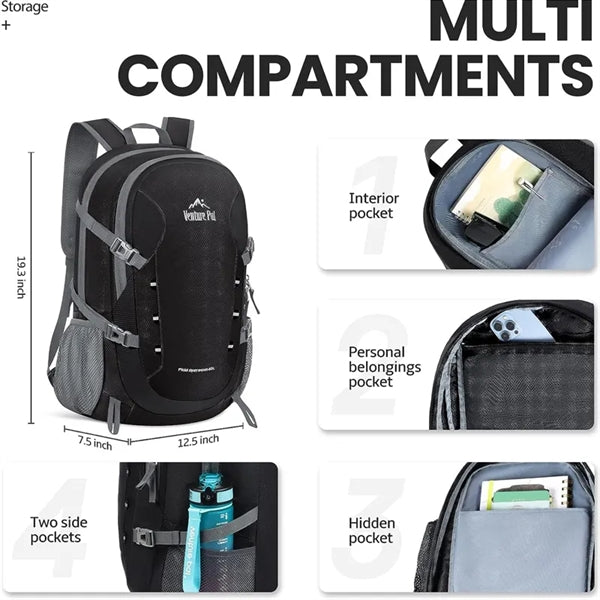 Lightweight Packable Hiking Backpack
