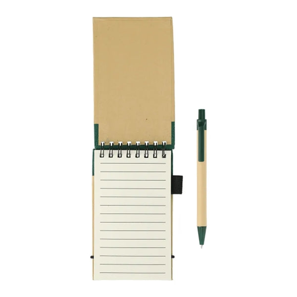 Spiral Recycled Jotter With Pen