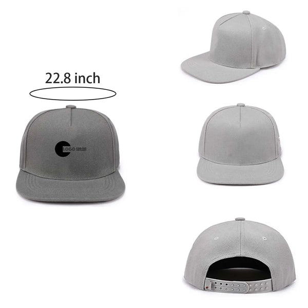 Classic Adjustable Cotton Flat-brimmed Hip Hop Cap