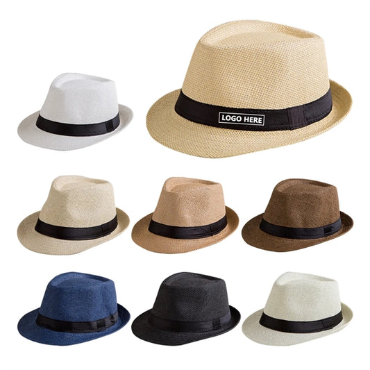 Unisex Travel Straw Panama Hat