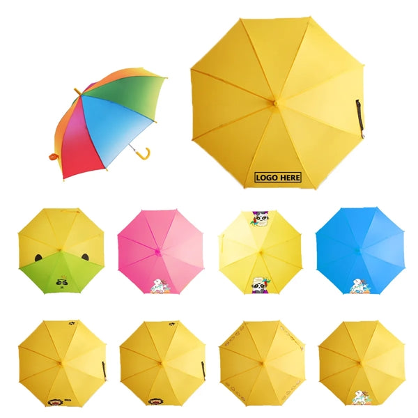 Cartoon Umbrella for Children Kids