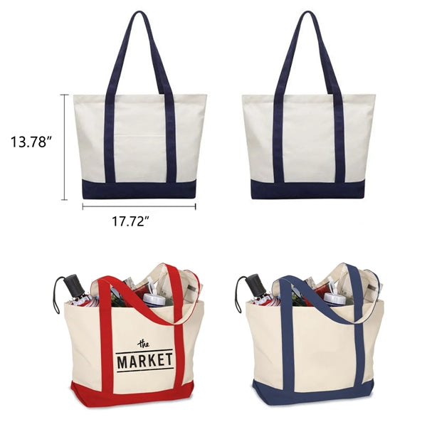 Canvas Captain Tote Bag