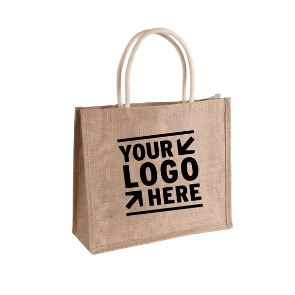 Jute Grocery Tote Bag