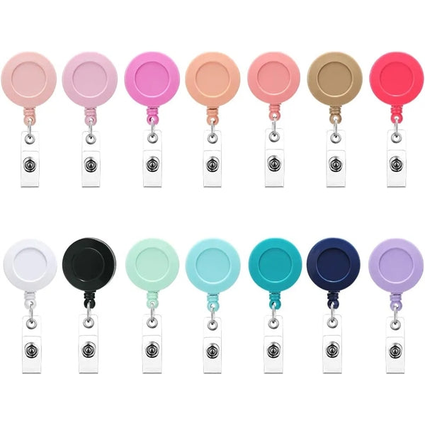 Badge Reels Retractable with Swivel Alligator Clip