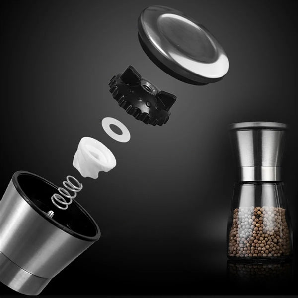 Stainless Steel Adjustable Pepper Grinder