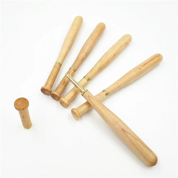 Wooden Baseball Bat Shape Ballpoint Pen