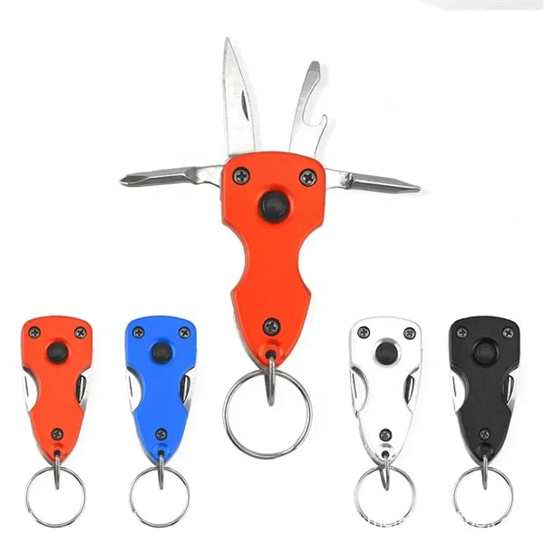 Outdoor Versatile Tactical Key Chain Tool