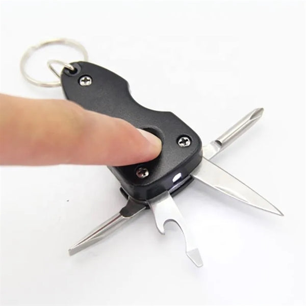 Outdoor Versatile Tactical Key Chain Tool