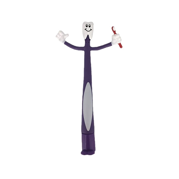 Bendable Teeth Ballpoint Pen